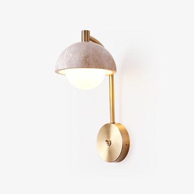 Seraaya Travertine Wall Light