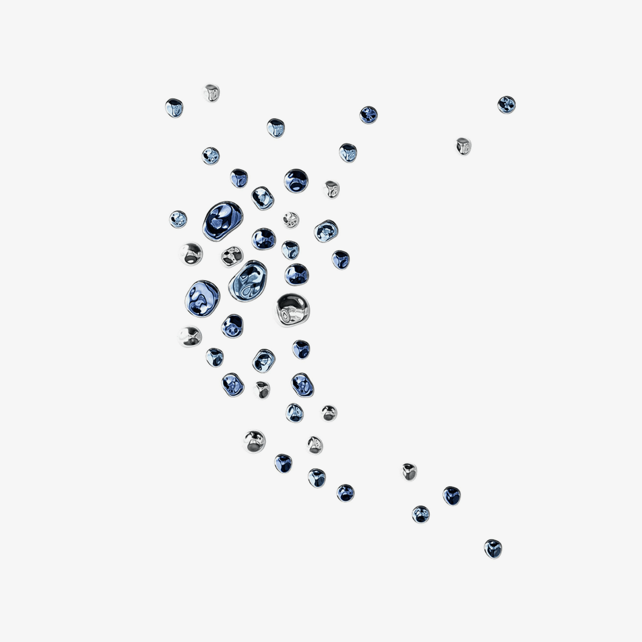 Nyzoris Bubble Glass Wall Light