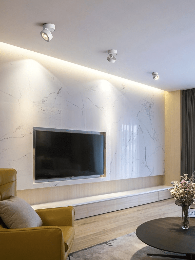Lustra LED Downlight Round Rotating Adjustable - Neutral Decor