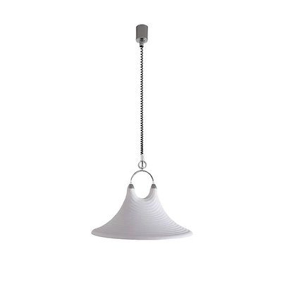 Aurmiros Modern Minimalist Swirl Glass Pendant Light