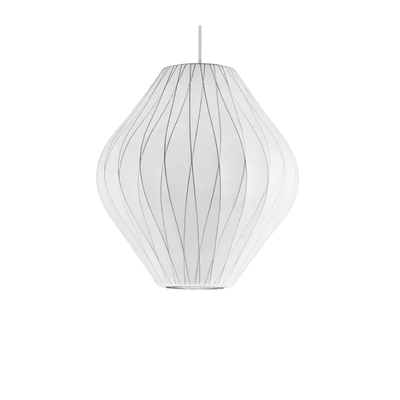 Nebula Bubble Mulberry Silk Pendant Lamp - Neutral Decor