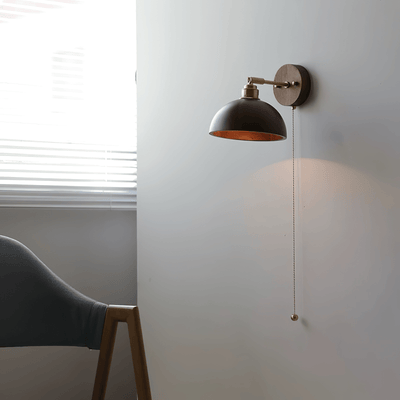 Arsole Traditional Elegance Pull Brass Wall Lamp