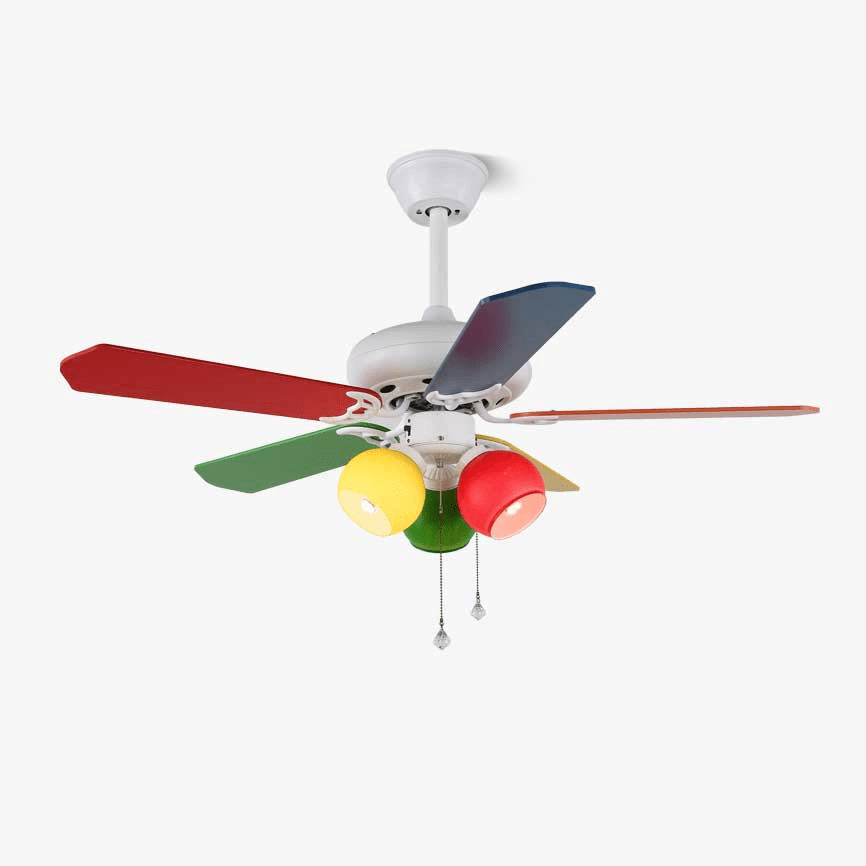 Carlo Playful Ceiling Fan Light