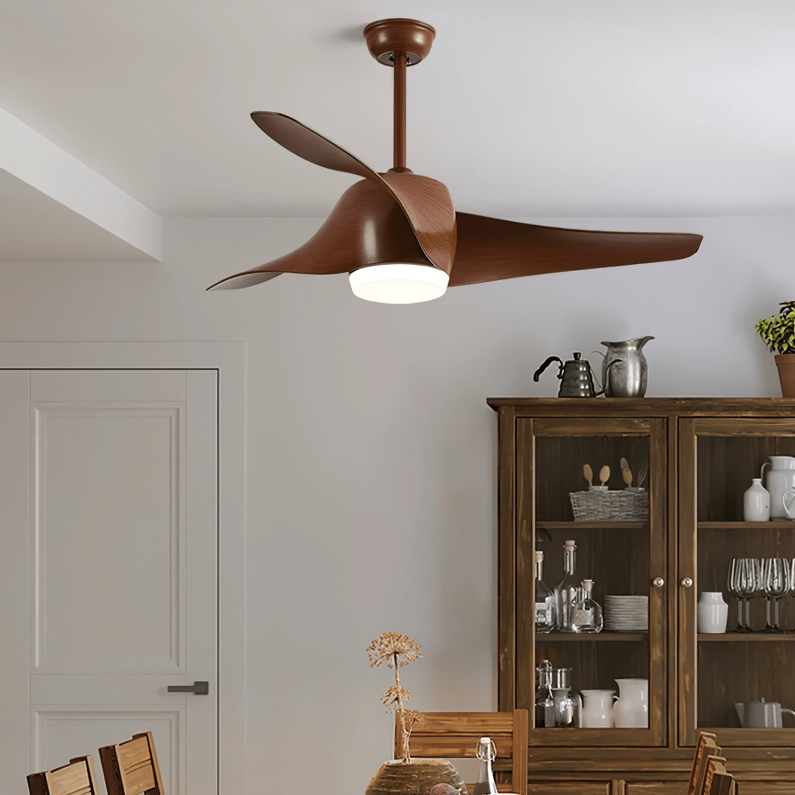 Umber Ceiling Fan Light
