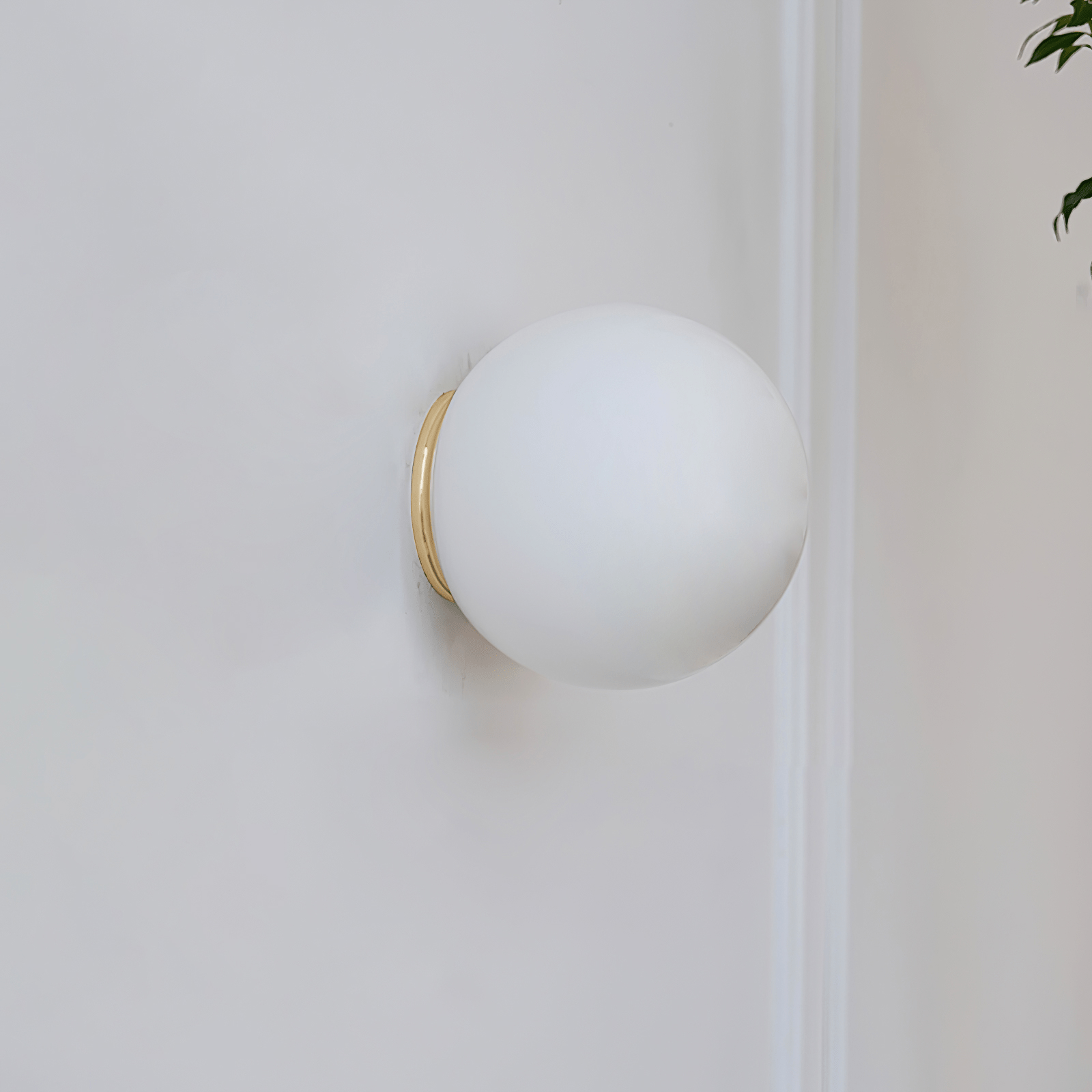 Celorira Modern Minimalist Mini Orb Glass Wall Lamp