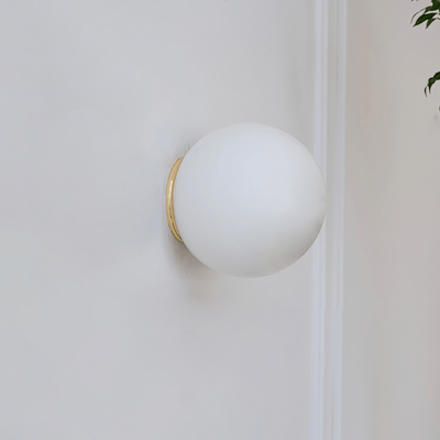 Celorira Modern Minimalist Mini Orb Glass Wall Lamp