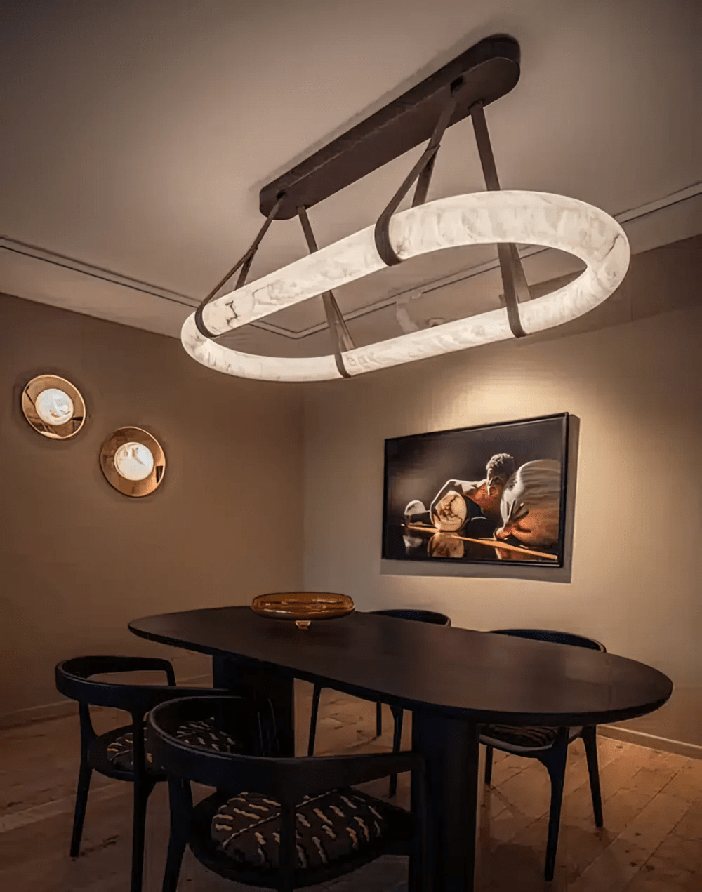 Nerina Alabaster Pendant Light