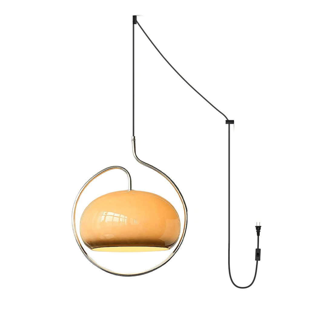 Medieval Premium Nordic Art Swag Glass Pendant Light