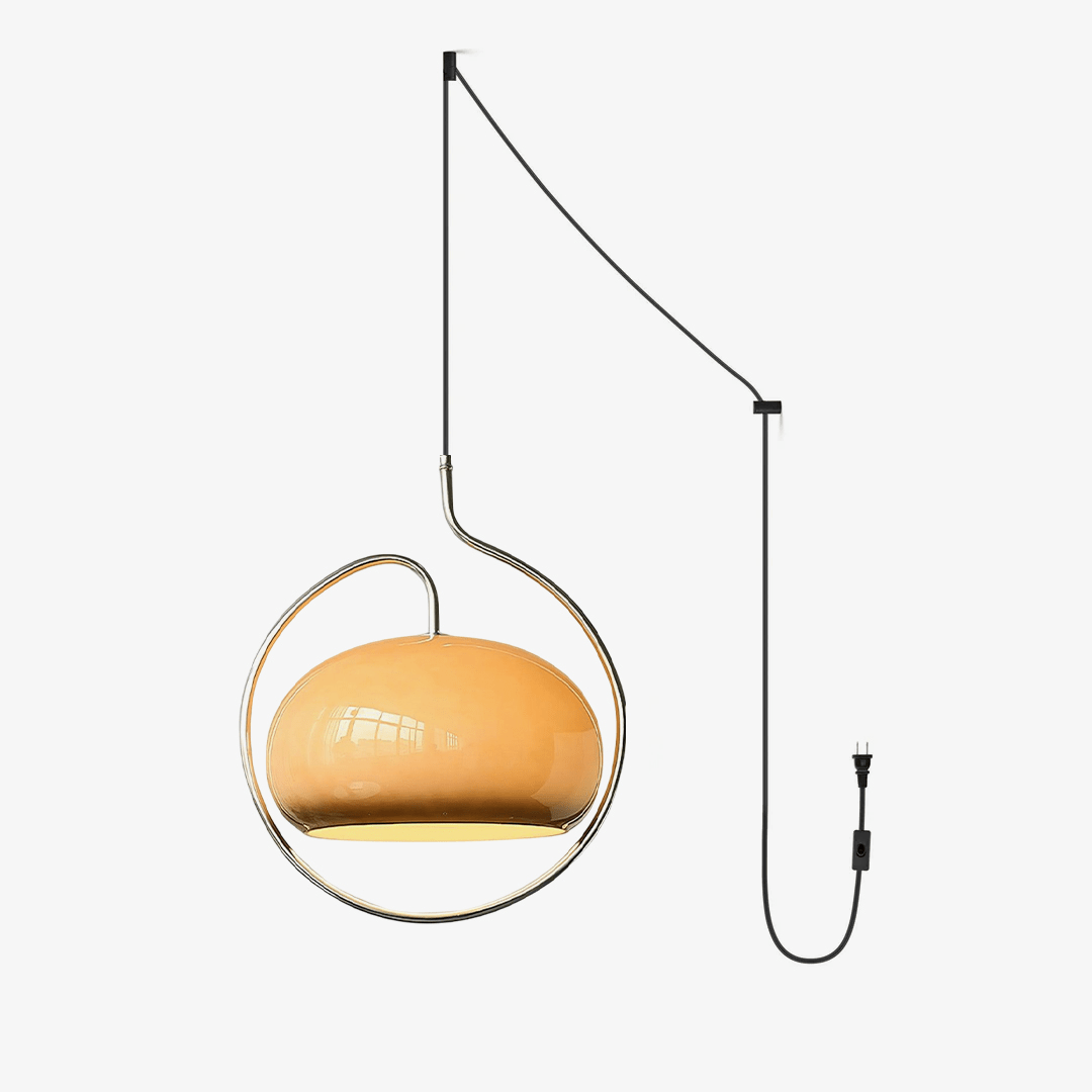 Medieval Premium Nordic Art Swag Glass Pendant Light