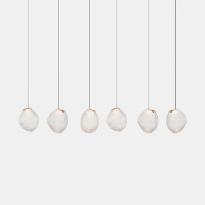 Celenelle Liquid Glass Stone Pendant Light