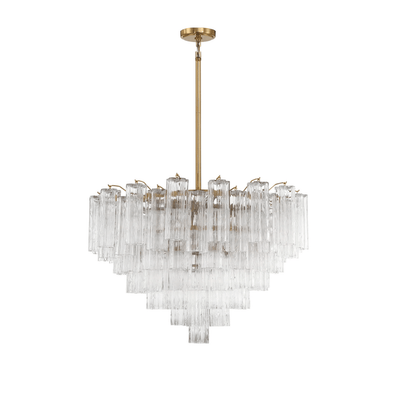 Bop Chandelier Virella Murano Glass Tube Luxury