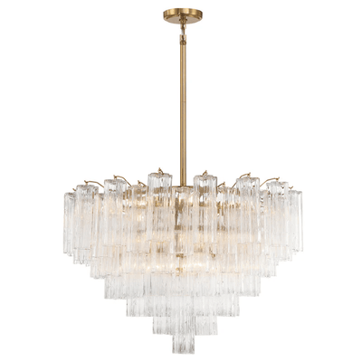 Bop Chandelier Virella Murano Glass Tube Luxury