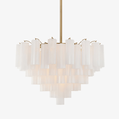 Bop Chandelier Virella Murano Glass Tube Luxury