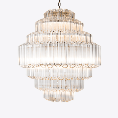 Pinewell Clear Grande Palermo Chandelier
