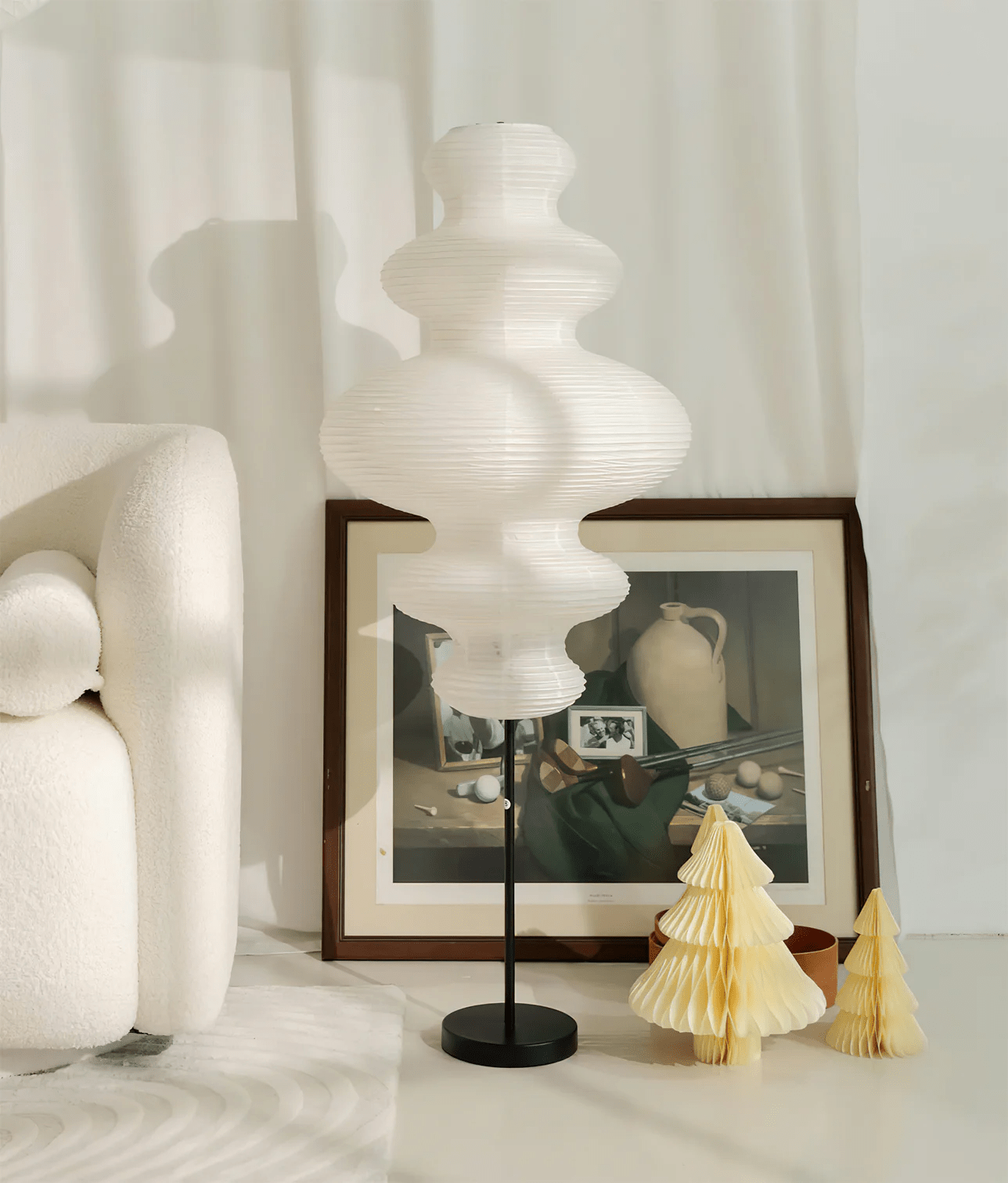 Vels Paper Scandinavian Floor Lamp