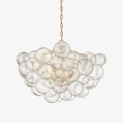 Aurora Chandelier Glass Ball Bubble Modern - Neutral Decor