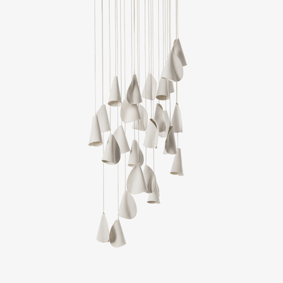 Olshaion Geometric Ceramic Pendant Light