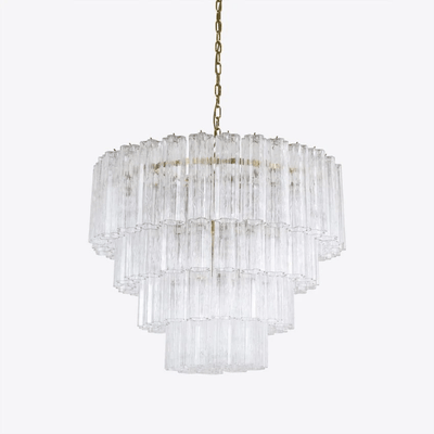 Liorinissa Chandelier Four Tier Fluted Glass