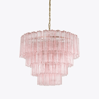 Liorinissa Chandelier Four Tier Fluted Glass