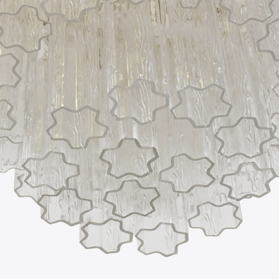 Liorinissa Chandelier Four Tier Fluted Glass