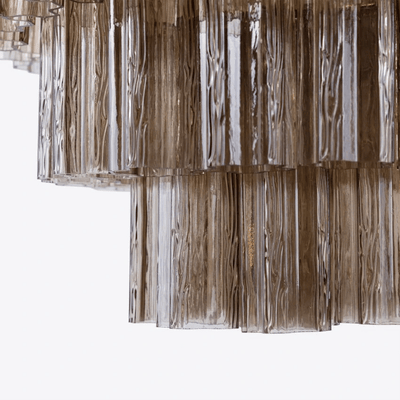 Liorinissa Chandelier Four Tier Fluted Glass