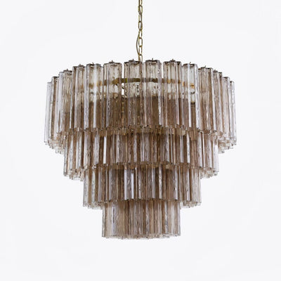 Liorinissa Chandelier Four Tier Fluted Glass