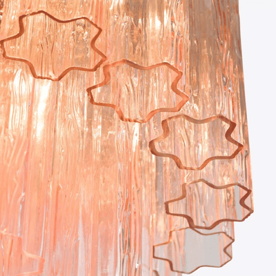 Aelox Chandelier Small Treviso Murano Glass Tube