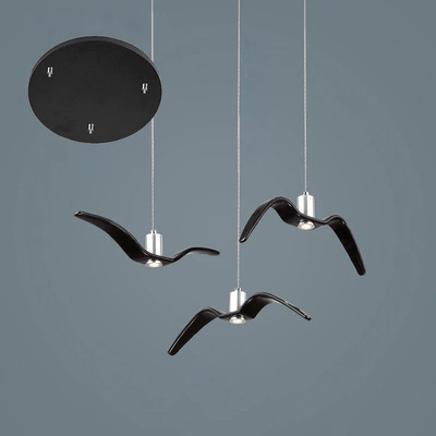 Ivoren Pendant Lamp Bird Wings for Living Room