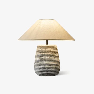 Clarissa Clear Fabric Table Lamp