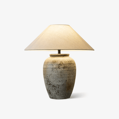 Terra Ceramic & Fabric Table Lamp