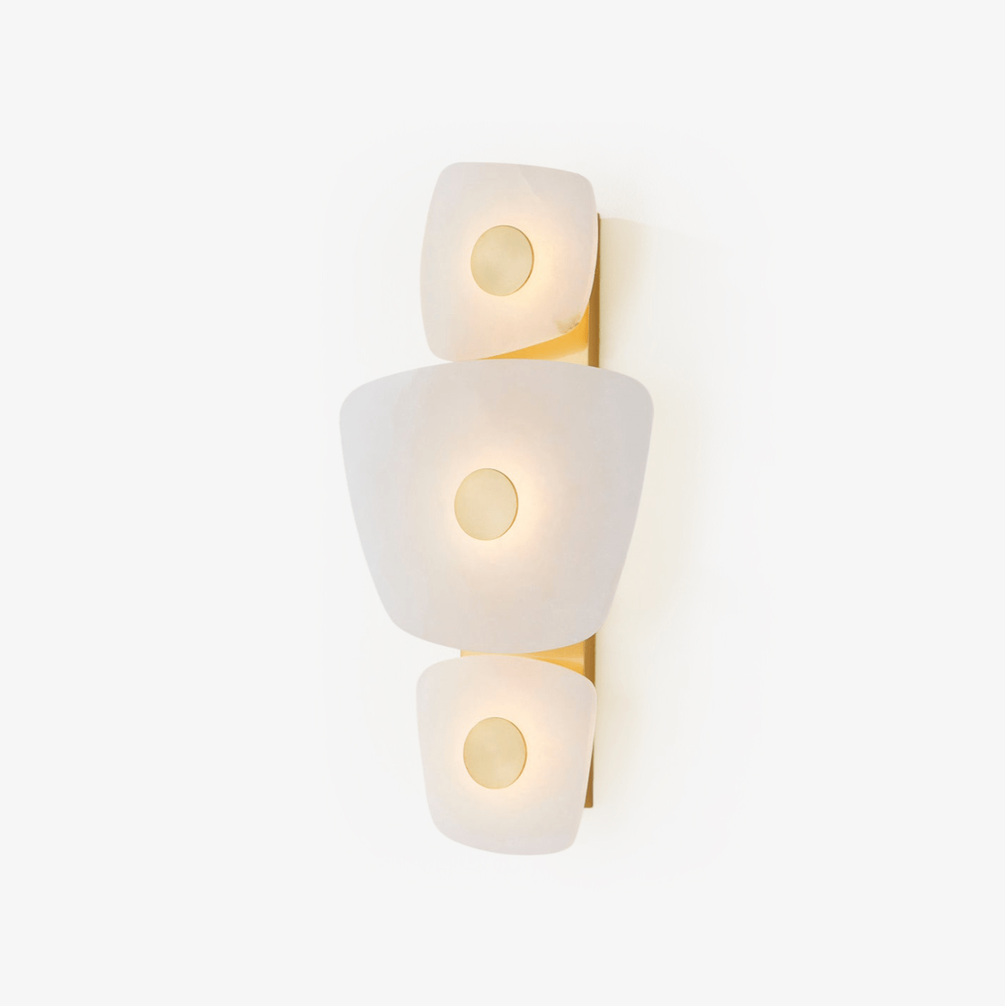 Fylsa Asymmetric Alabaster Wall Light