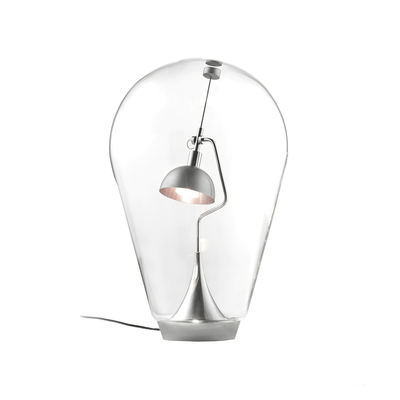 Veroce Glass Industrial Table Lamp