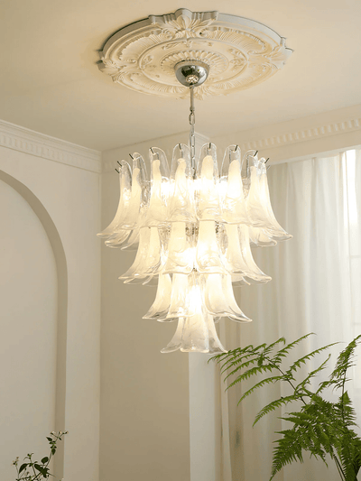 Glyra Amber Bloom Chandelier