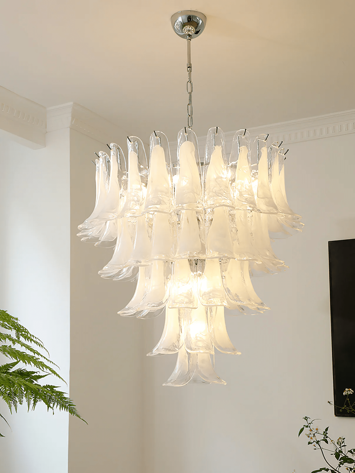 Glyra Amber Bloom Chandelier