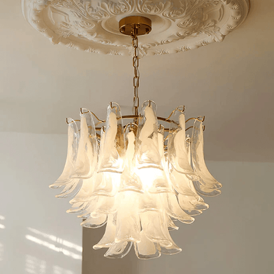 Glyra Amber Bloom Chandelier