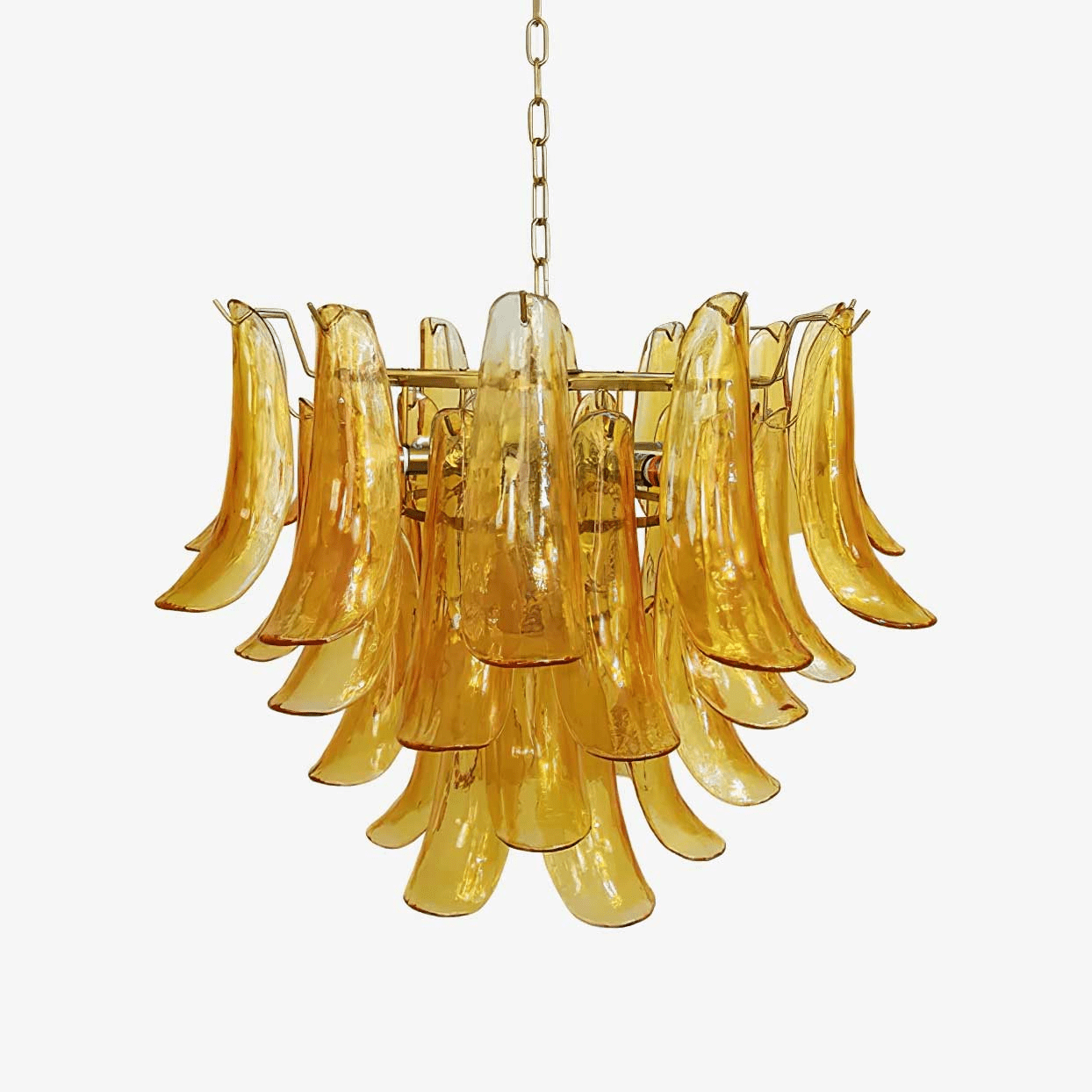 Glyra Amber Bloom Chandelier