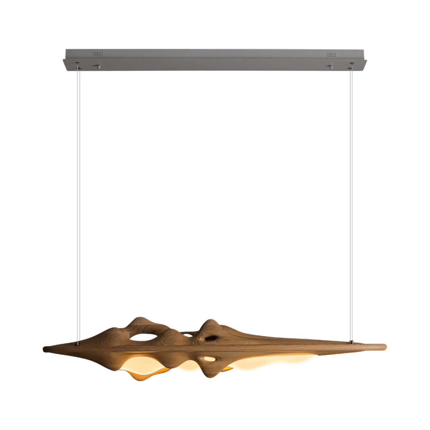 Ulsorira Topographic Wood Pendant Light