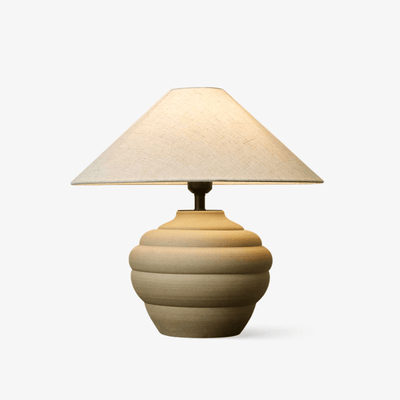 Sereno Ripple Clay Table Lamp