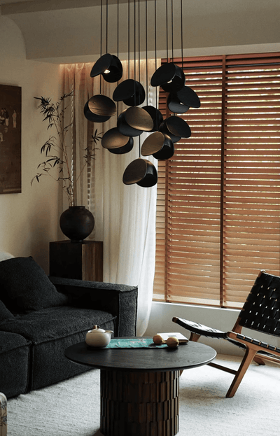 Tavro Minimalist Wood Pendant Light