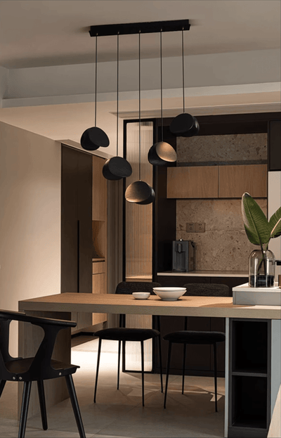 Tavro Minimalist Wood Pendant Light