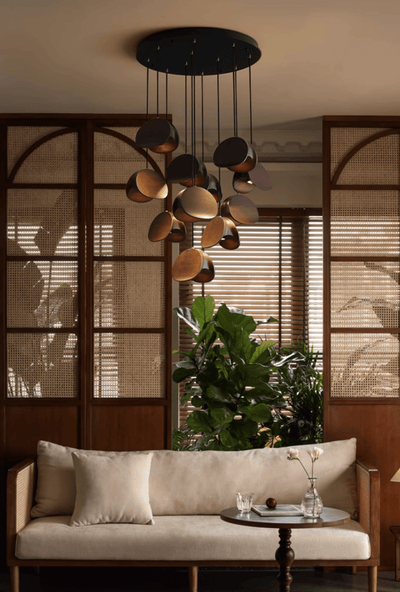 Tavro Minimalist Wood Pendant Light