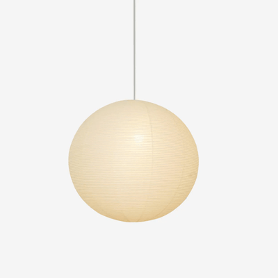 Noveno Pendant Lamp Bamboo Washi Paper Round