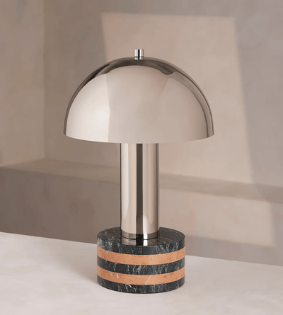 Strata Minimalist Marble Table Lamp