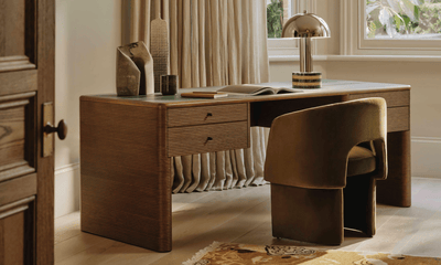 Strata Minimalist Marble Table Lamp