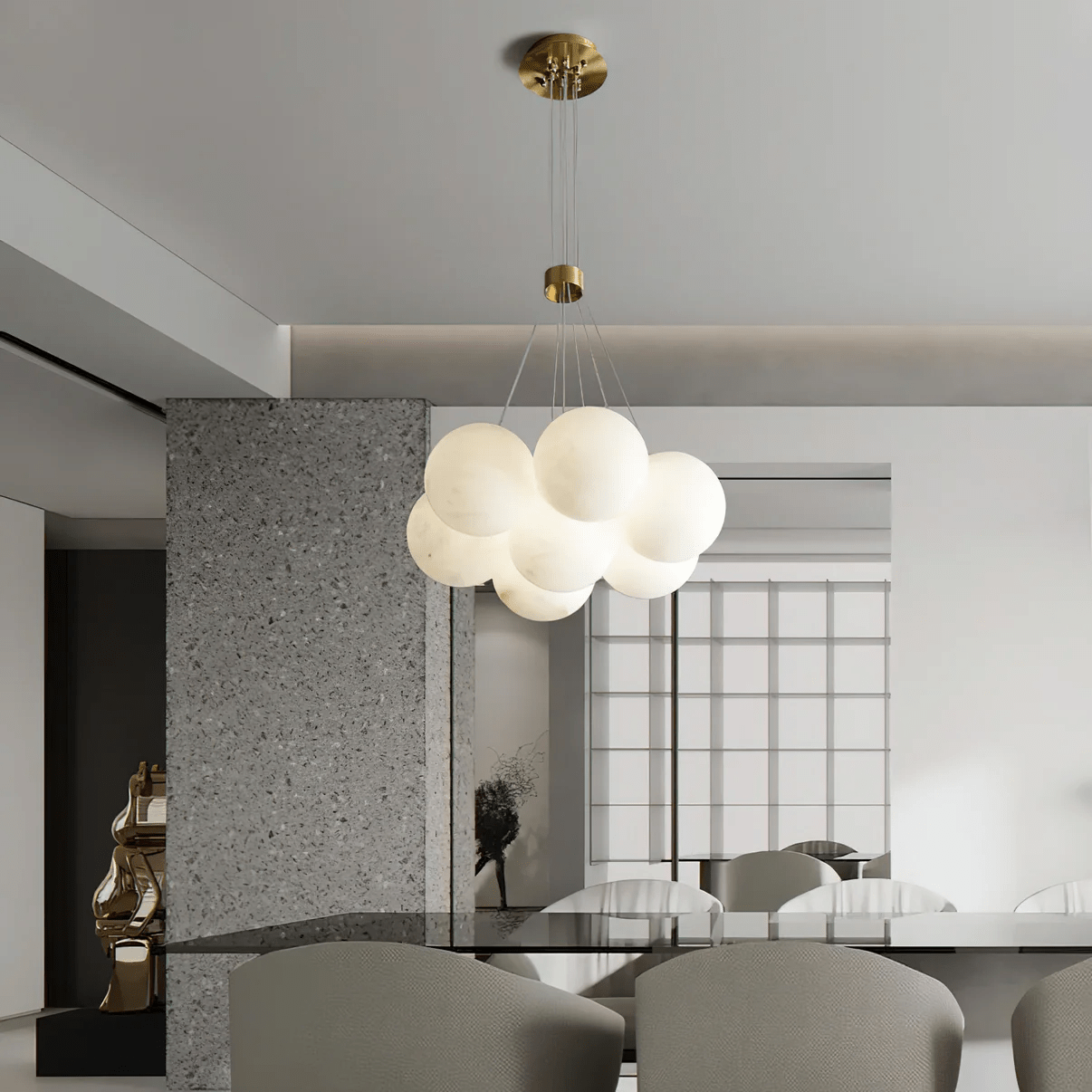 Cyrel Alabaster Chandelier