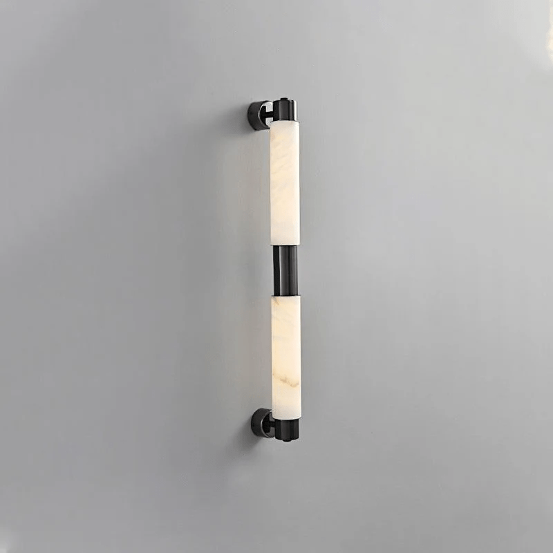 Ospix Alabaster Brass Wall Light