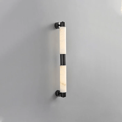 Ospix Alabaster Brass Wall Light