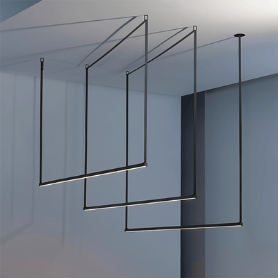 Gideon Minimalist  Linear Pendant Light