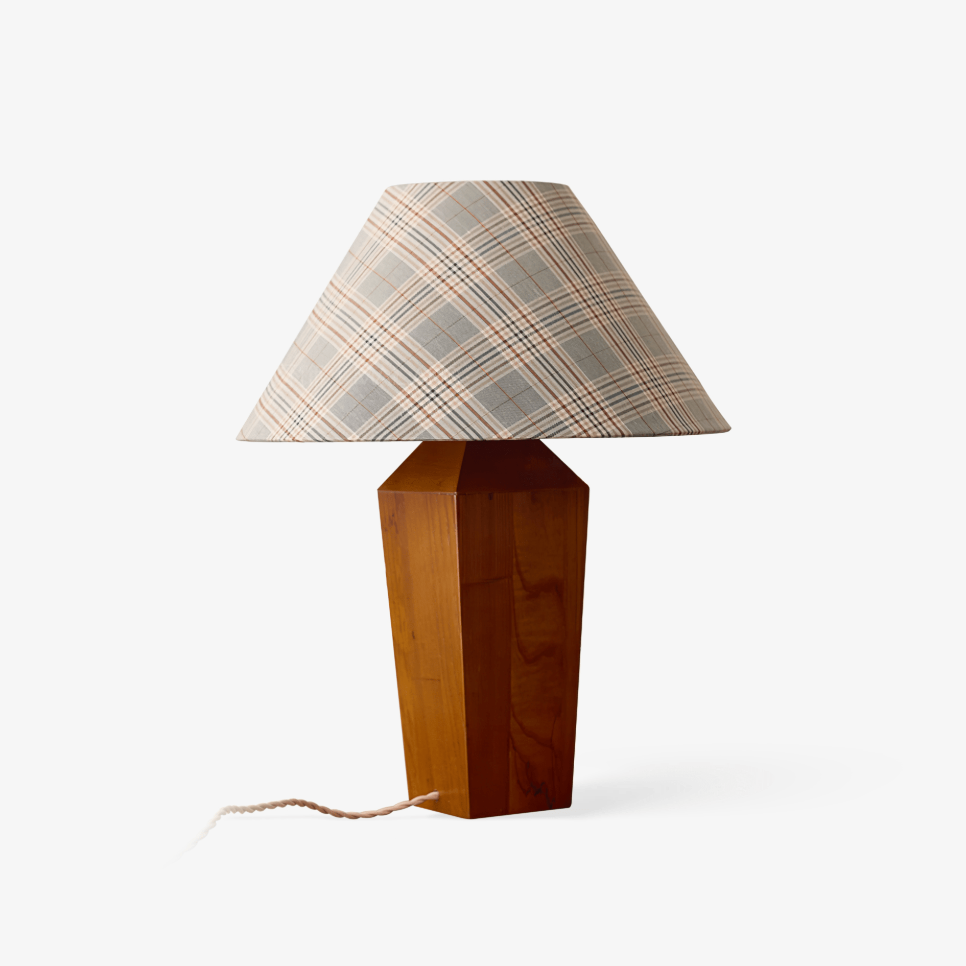 Wokel Minimalist Wood Table Lamp