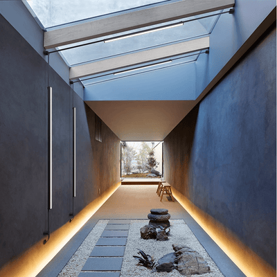 Gideon Minimalist  Linear Pendant Light